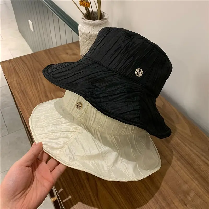 

Панама женская новая модная Ретро брендовая шляпа рыбака Весна-Лето Уличная универсальная Повседневная шляпа от солнца YF0104