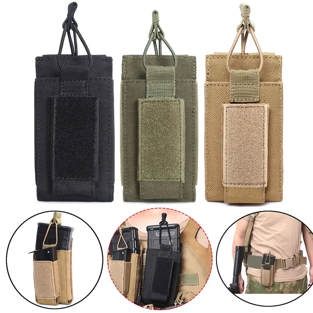 

Тактический Двойной футляр для магазина 1000D с системой «Молле», универсальная кобура M4, картридж-держатель, карманы для охоты, страйкбола, п...