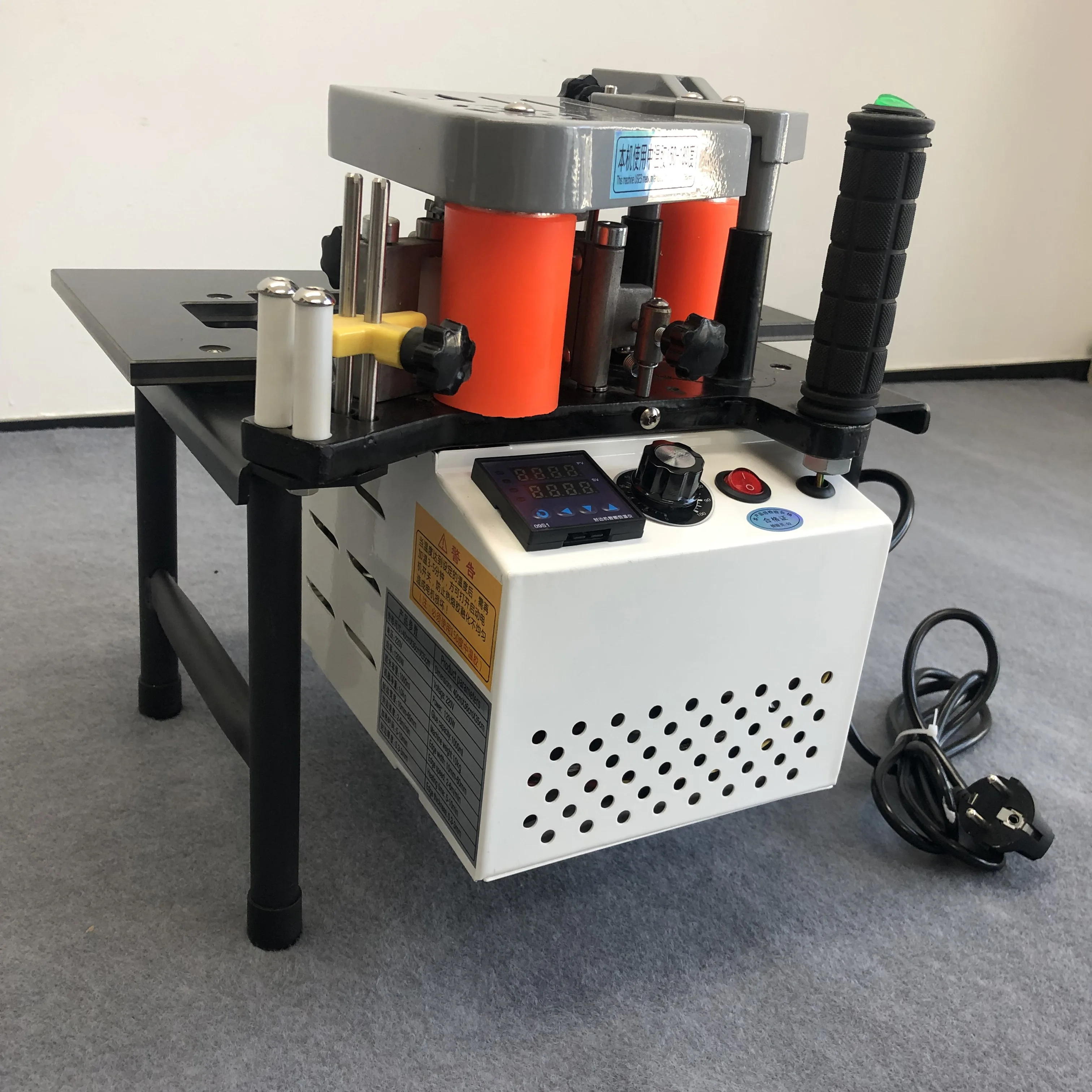 Прямая деревообрабатывающая ленточная машина двухсторонняя клеящаяся