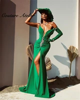 midle east green evening dresses slit dinner dress mermaid prom gowns for women party wear formal %d9%81%d8%b3%d8%a7%d8%aa%d9%8a%d9%86 %d8%a7%d9%84%d8%b3%d9%87%d8%b1%d8%a9