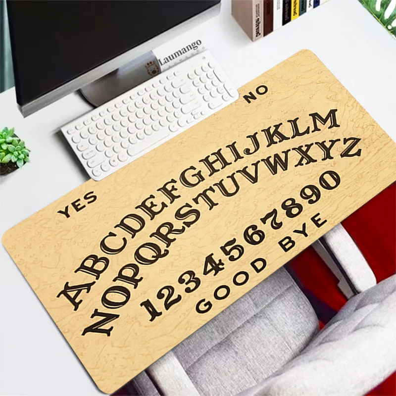 

Ouija Board Large Gaming Mouse Pad CS GO LOL Computer Game Laptop Notebook Keyboard Carpet Desk Mat Non-Slip Rubber Table Rug