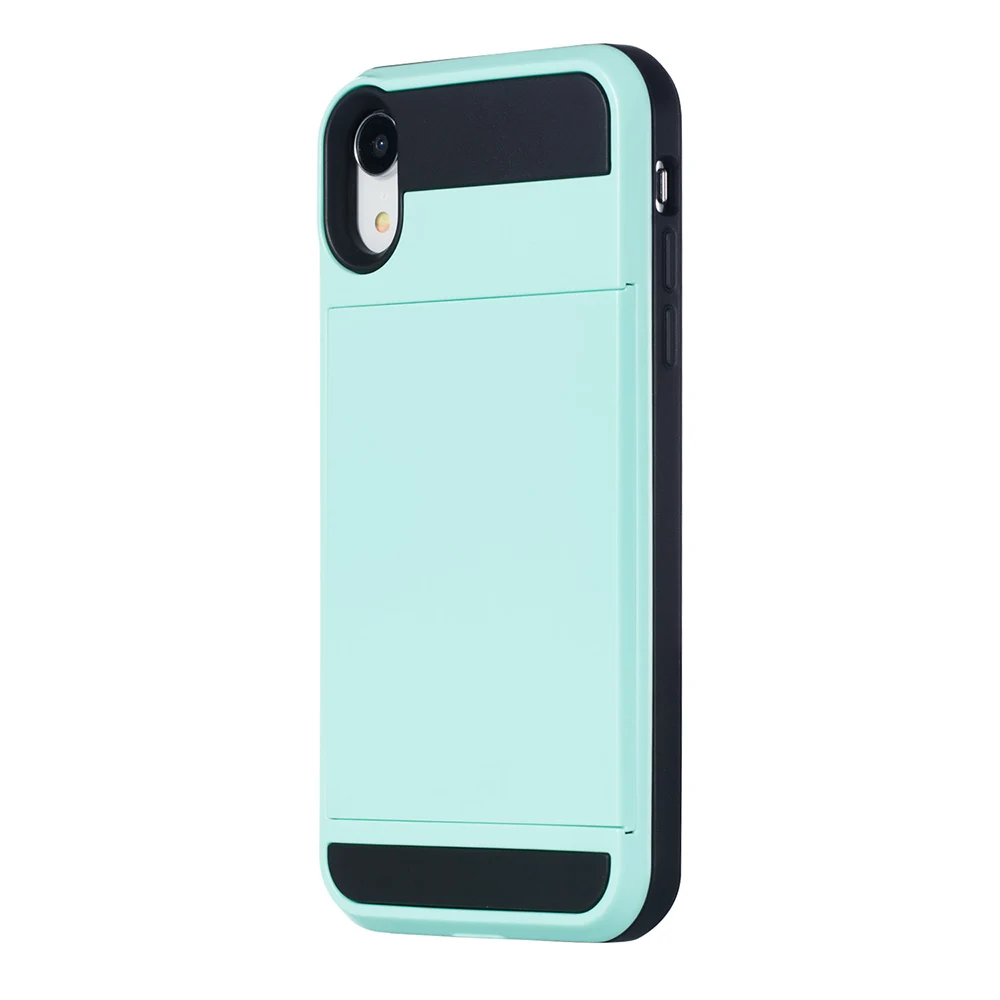 Чехол KISS Slip Slot чехол для телефона iPhone 11 Pro Max PC + держатель TPU s 7 8 Plus X XR XS MAX