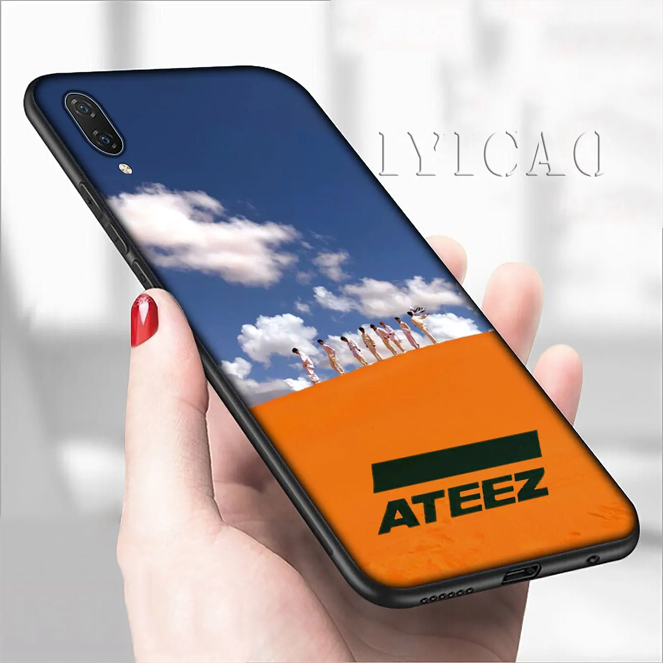 ATEEZ HongJoong мягкий чехол для телефона Xiaomi mi 9 9T A3 PRO CC9 CC9E 8 A2 Lite A1 6 6X 5X f1 макс 3 |