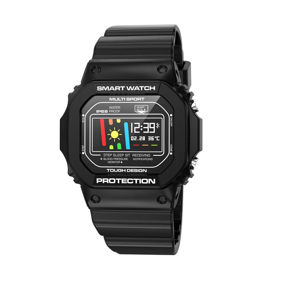 Greentiger X12 ECG Smart Watch men Ip68 Waterproof Sport watch Heart Rate Monitor Blood Pressure control camera Smartwatch VS Q9