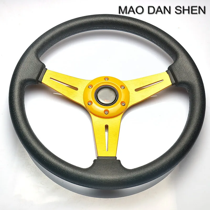 Автомобильный Стайлинг новинка 14 дюймов искусственная кожа спортивные