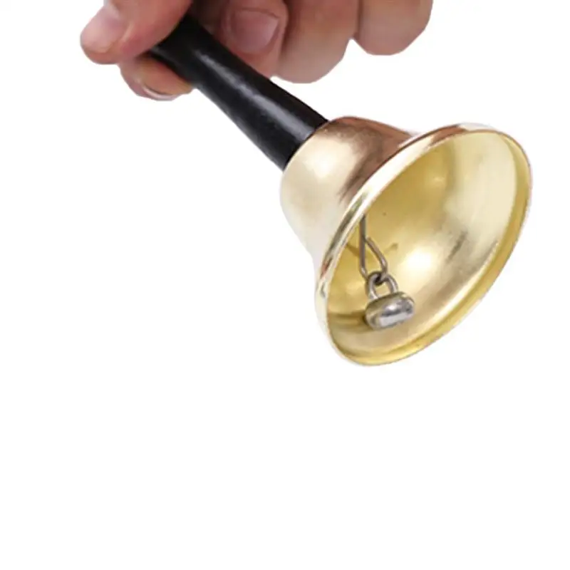 Металлический колокольчик для ужина в отеле рождественские подарки Колокольчик