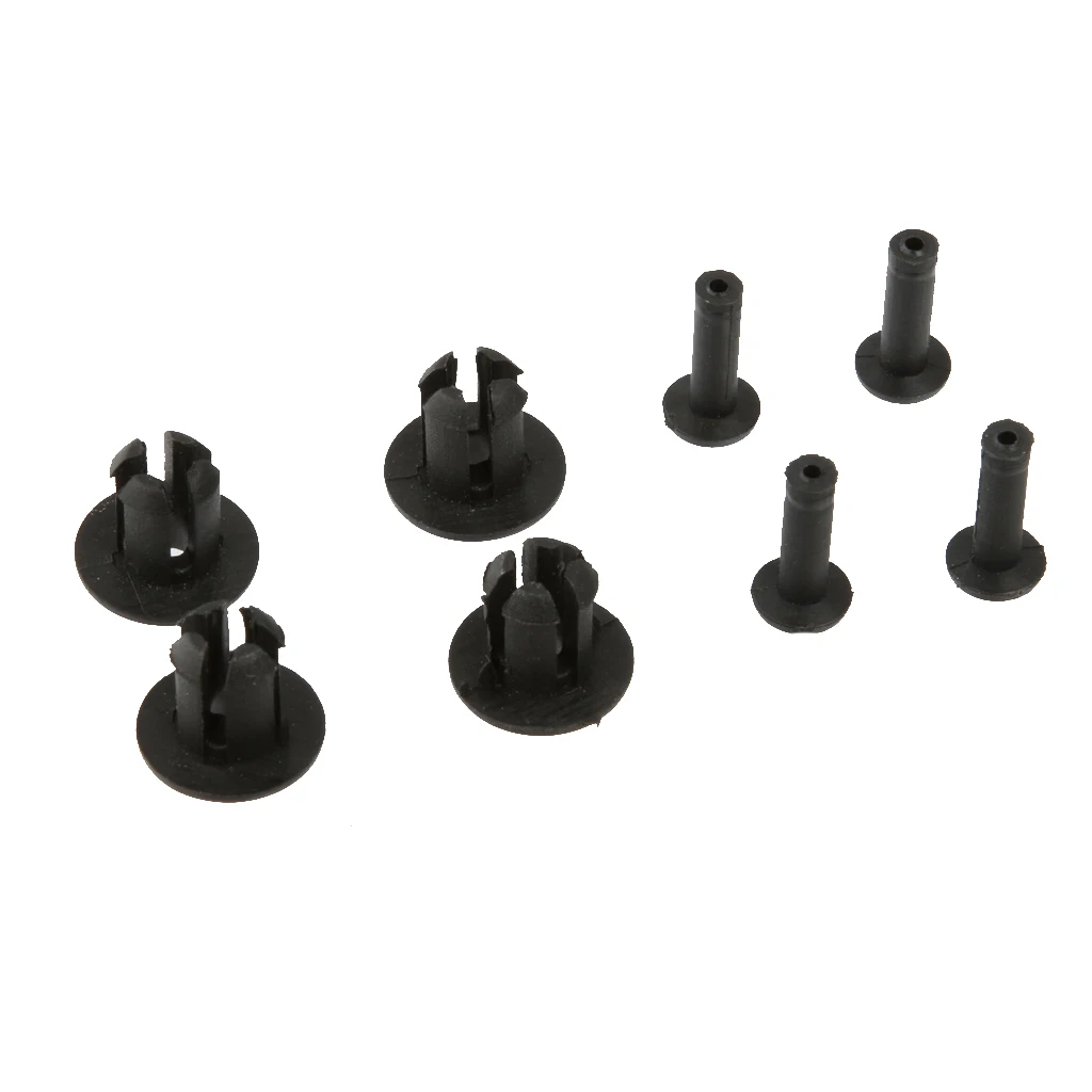 

30 шт. нейлоновые автомобильные клипсы нажимного типа, фиксаторы заклепок, крепеж для бампера, клипсы