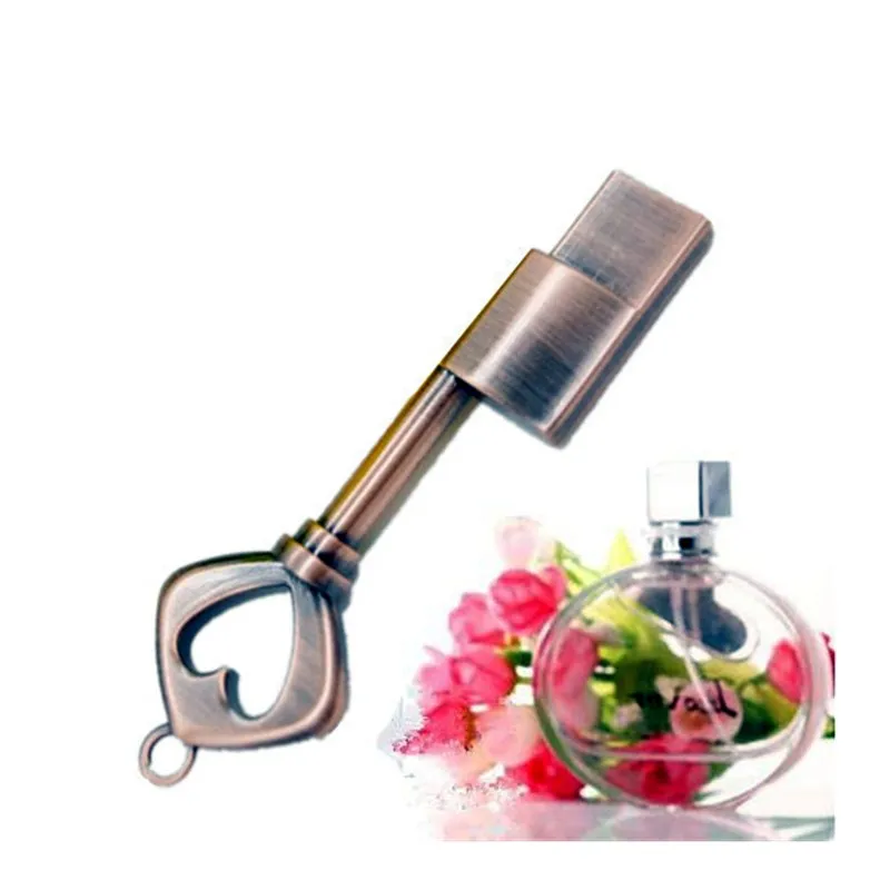Usb флеш накопитель Творческий Медь Love Heart Shaped ГБ 4 8 16 32 64G 128G Pendrive Memory Flash Stick 256 U