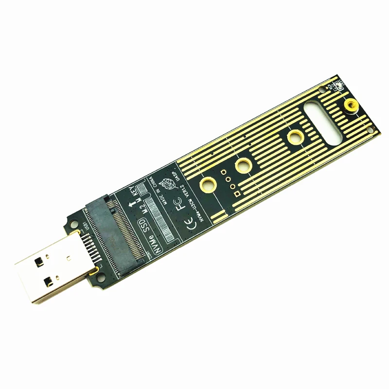 Переходник NVME USB M.2 NVMe на 3 1 SSD-адаптер 10 Гб USB3.1 Gen 2 для Samsung 970 960 Intel M2 2230 2242 2260 2280 SSD -
