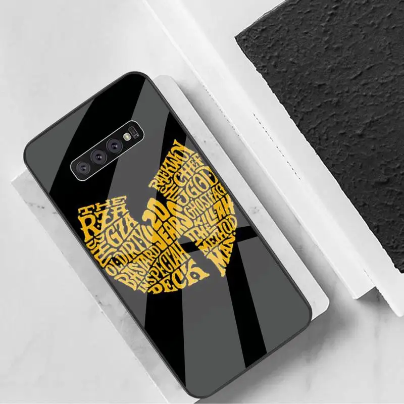 

Wu-Tang Wu Tang Clan Phone Case Tempered Glass For Samsung S6 7 8 9 10 20 Plus Ultra Note8 9 10 10pro