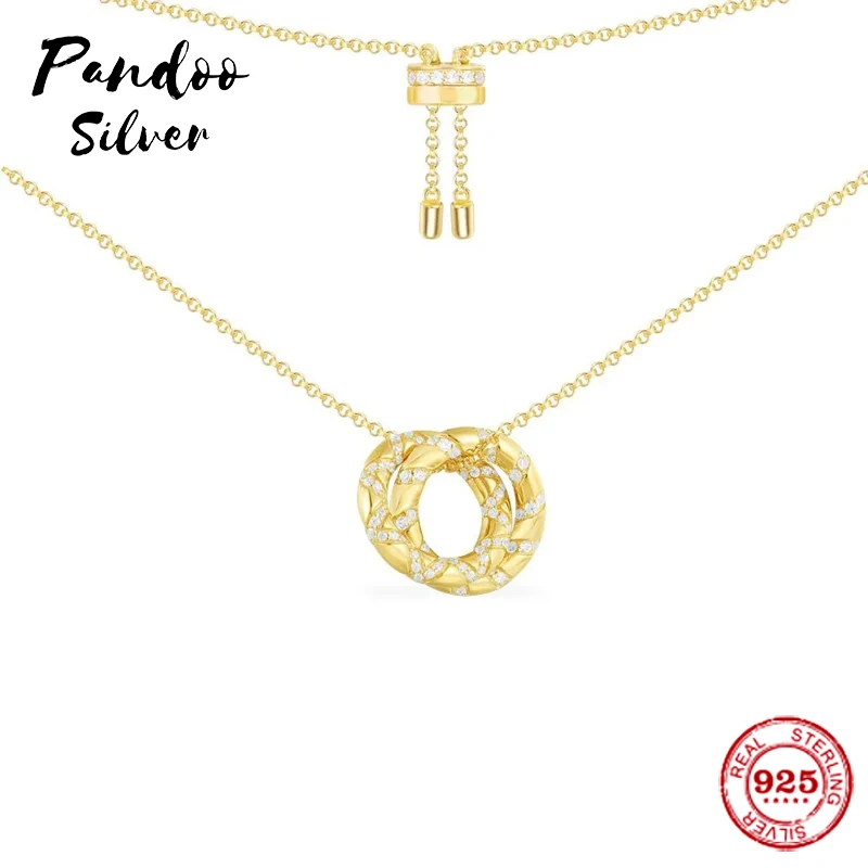 Модный шарм из стерлингового серебра копия 1:1 желтый серебряный маленький