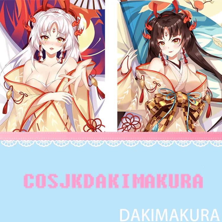 

Onmyoji демонический нож girl Shiranui Game Аниме Dakimakura обнимающая Подушка Наволочка Женская чехол кавайный подарок для косплея