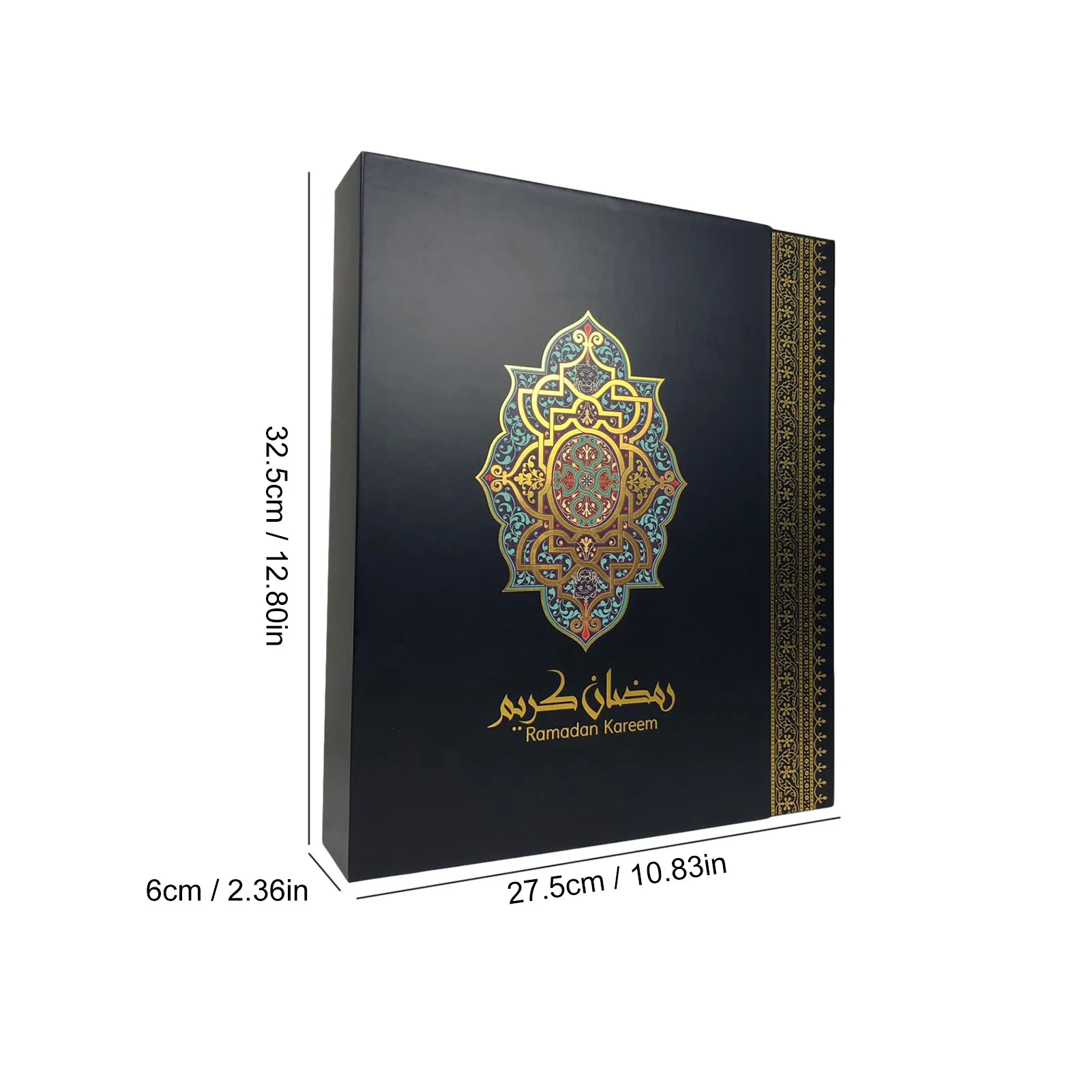 

Eid Mubarak Gift Box Ramadan Kareem Advent Calendar Treasure Case Muslim Islamic Festival Party Home Decoration Gift Storage