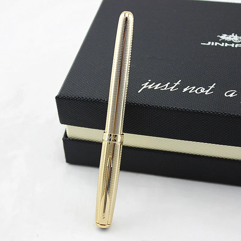 Ручка перьевая Jinhao 0 5 мм из нержавеющей стали|fountain pen|ink pensteel fountain pen |