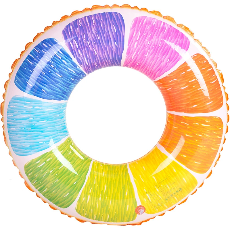 1 шт. пластиковый надувной круг для купания в виде фруктов | Спорт и развлечения