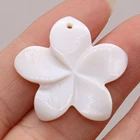 Подвеска из натурального перламутра, 3 шт., для изготовления ювелирных изделий