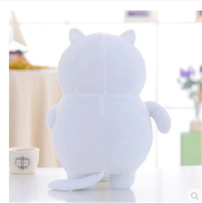 1 шт. милый аниме Neko Atsume белый мультфильм кошачий двор кошка мяу Darake Zukan плюшевая