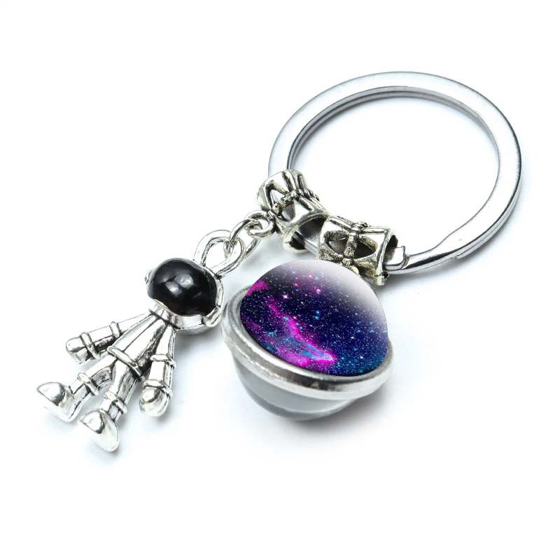 Брелок для ключей с солнечной системой ювелирный брелок подвеской в виде планеты