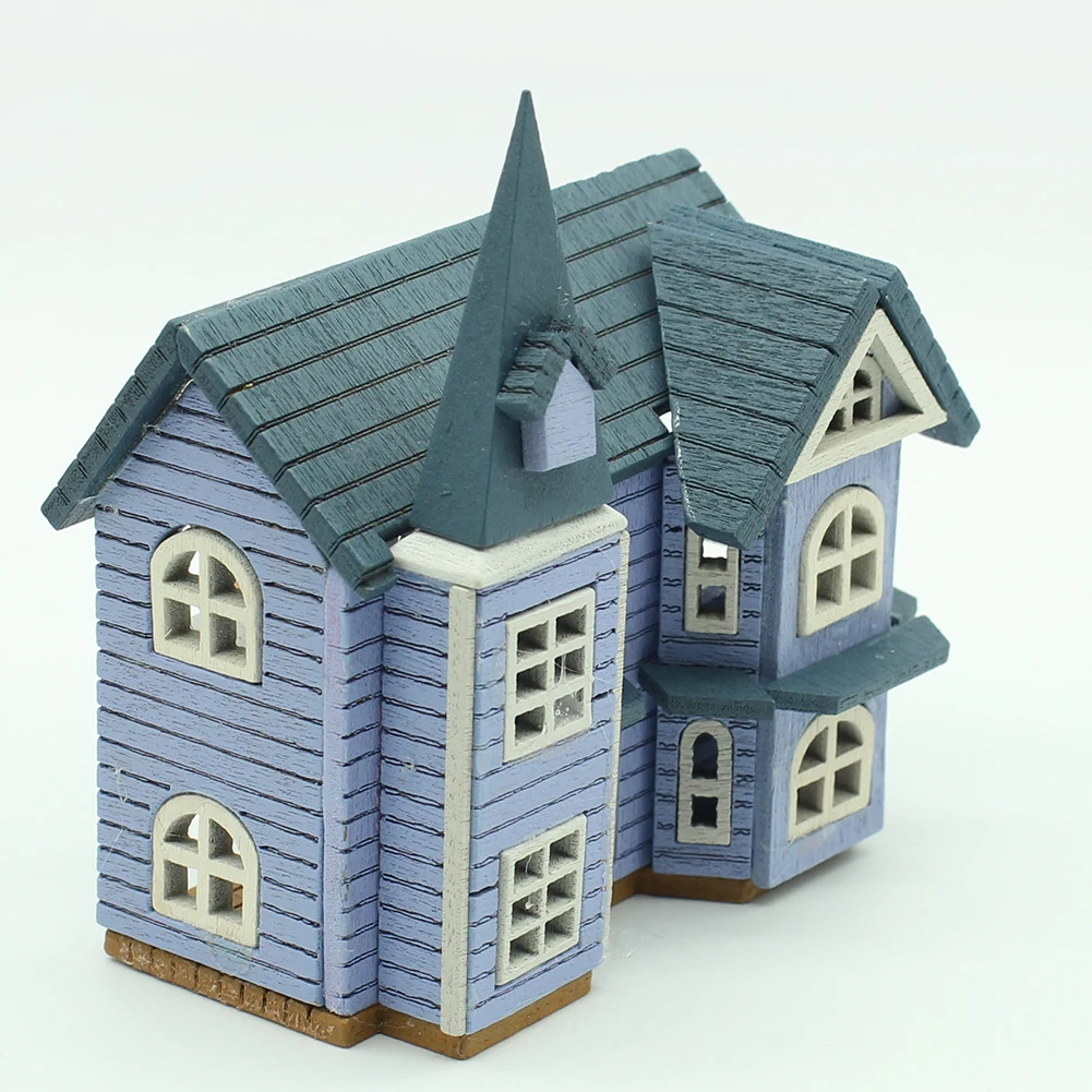 1 Набор DIY игрушечный домик реквизит мини замок кабина ручной работы построение