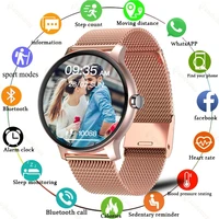 bluetooth call women smart watch men support custom dial heart rate blood pressure monitoring ladies smartwatch for android ios