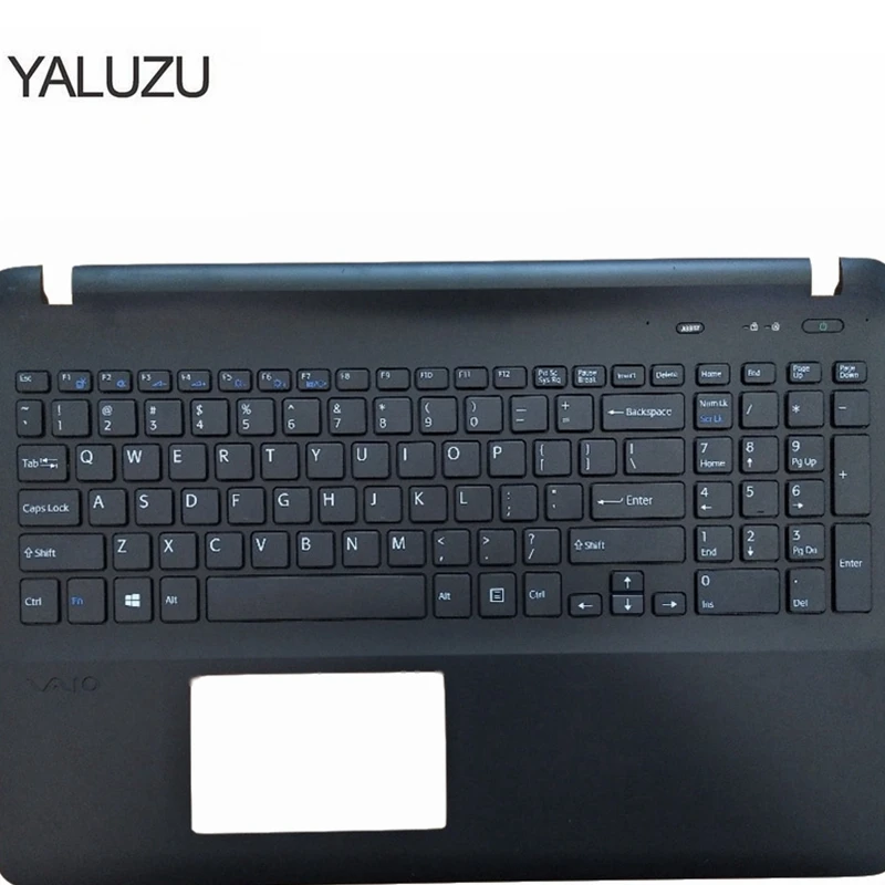 Клавиатура для ноутбука sony VAIO Svf152a29v SVF152C29V SVF1521Q1RW fit15 SVF15E svf1521p1rw US с верхней крышкой для рук