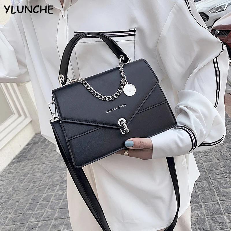 

Bag women's high sense 2020 new wave Korean students Joker shoulder slung small square bag is simple and fashionable
