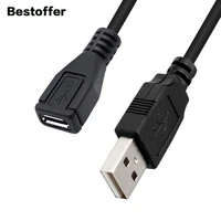 25cm usb 2 0 a male to mini 5pin micro usb b female adapter cable for desktop computers