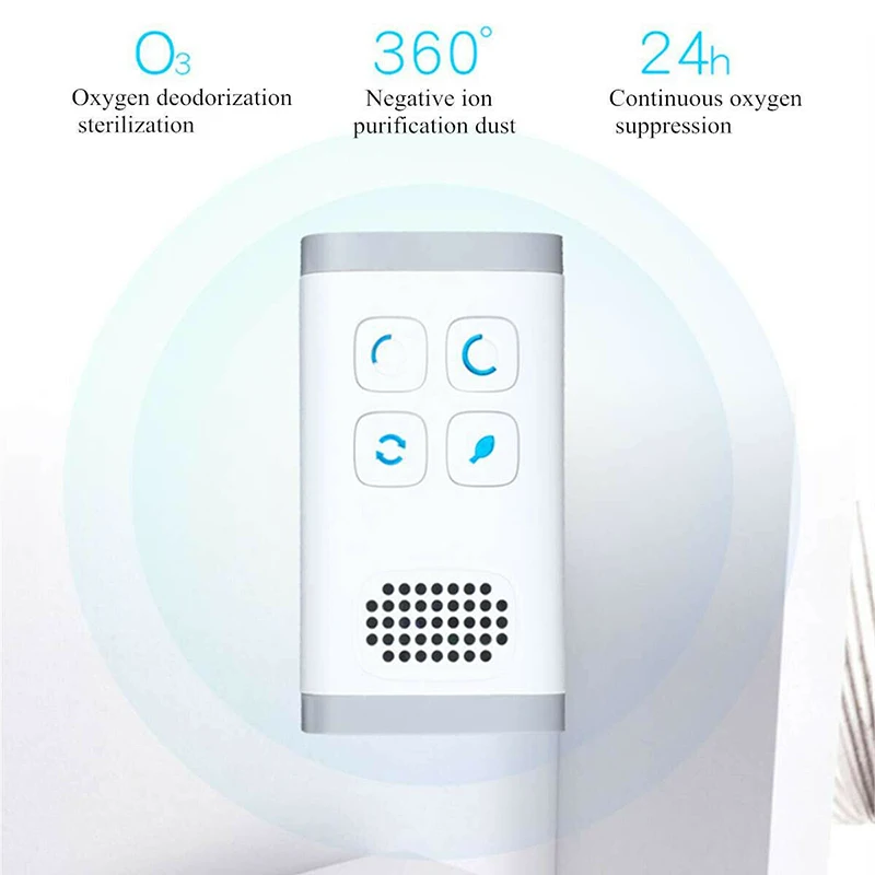 

Economical Air Purifier Generator Filter Purification Remove Odor Cleaning for Home Toilet ds99