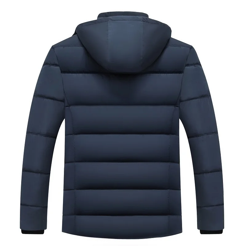 

Winter middle aged and old men's father winter new middle aged men's plush and thickened cotton padded clothes