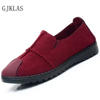 flocks womens shoes flats loafers slip on women moccasins shoes size 43 korean fashion womens shoes sneakers solid color casual