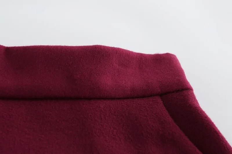 Осень-зима Женская длинная юбка 2019 Ретро стиль высокая талия модная