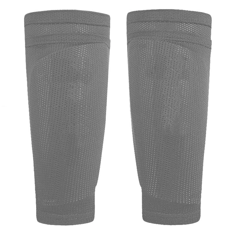 Only Socks Gray Стоящий 1 пара Футбол футбольный защитный щиток голени подростков носки колодки профессиональные щиты леггинсы Shinguards рукава защитное снаряжение - Цвет: Only Socks Gray