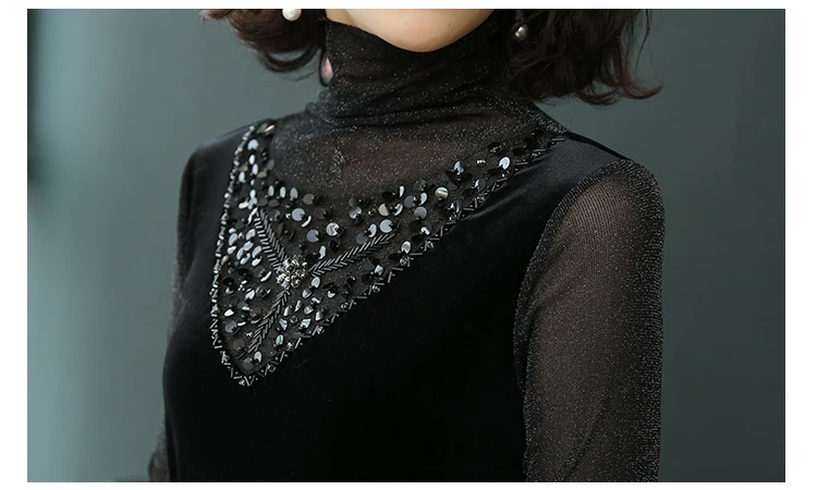 Новинка Осеннее элегантное женское платье новый стиль шикарная сетчатая