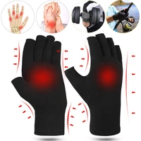2021 new sports gloves cycling hiking tennis wrist protection fingerless gloves pressure relief unisex gym compression gloves