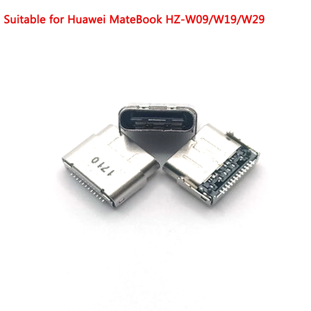 

30pcs USB Type C Power Connector Jack Suitable for Huawei MateBook HZ-W09/W19/W29 Tablet PC tail plug Connector