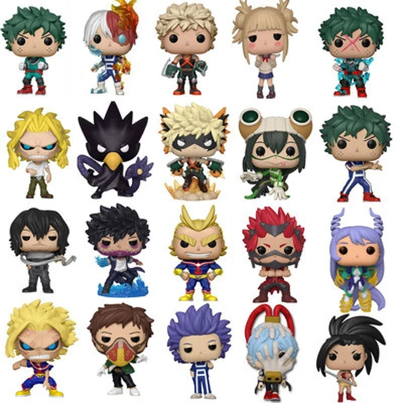 

My Hero Academia Action Figure DEKU Aizawa Shota Asui Tsuyu Todoroki Shoto Midoriya Izuku Bakugou Katsuki All Might PVC Toys