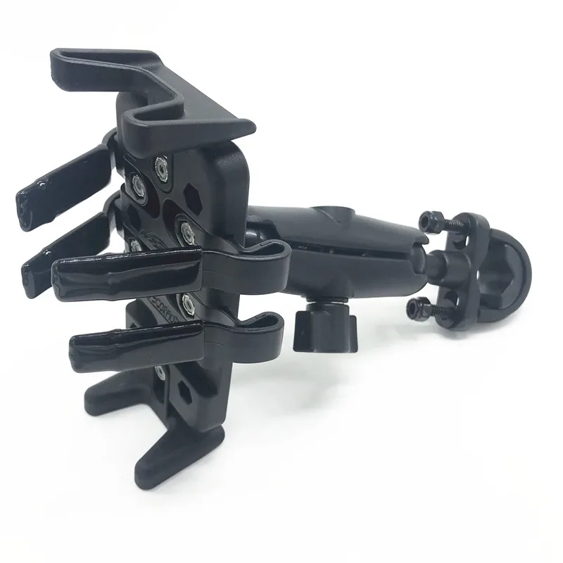 Алюминиевый u-болт крепление на руль мотоцикла для Garmin GPS карта 62 64 320 серия iPhone 8 7 6