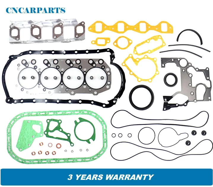 

Полный комплект прокладок для головки, подходит для Trooper Isuzu Trooper Bighorn Opel Monterey 4JG2