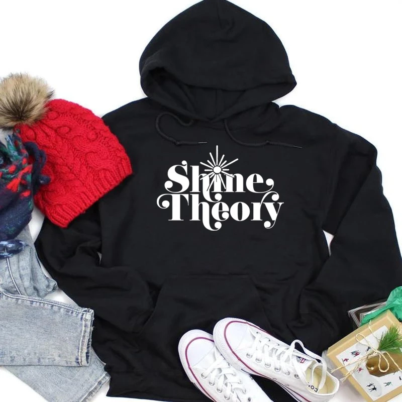 

Shine theory hoodies women fashion pure cotton religion Christian Bible baptism church hipster pullover church hoodies-K649