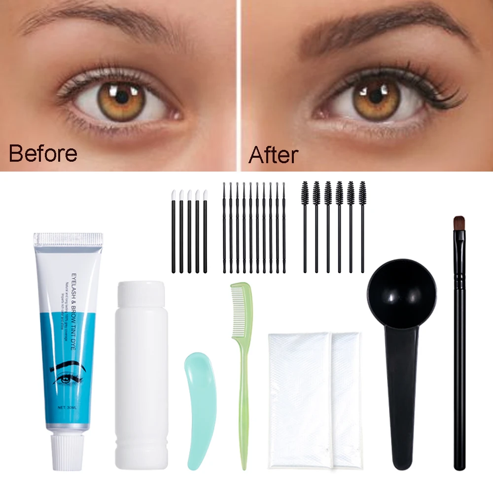 Инструменты для натурального макияжа глаз набор оттенков