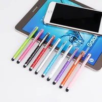 universal starry diamond touchscreen pen capacitive screen resistive touch screen stylus pencil for phone tablet pc pocket pc