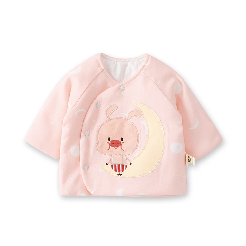 Pureborn/зимнее пальто для маленьких девочек Очаровательные толстые стеганые куртки