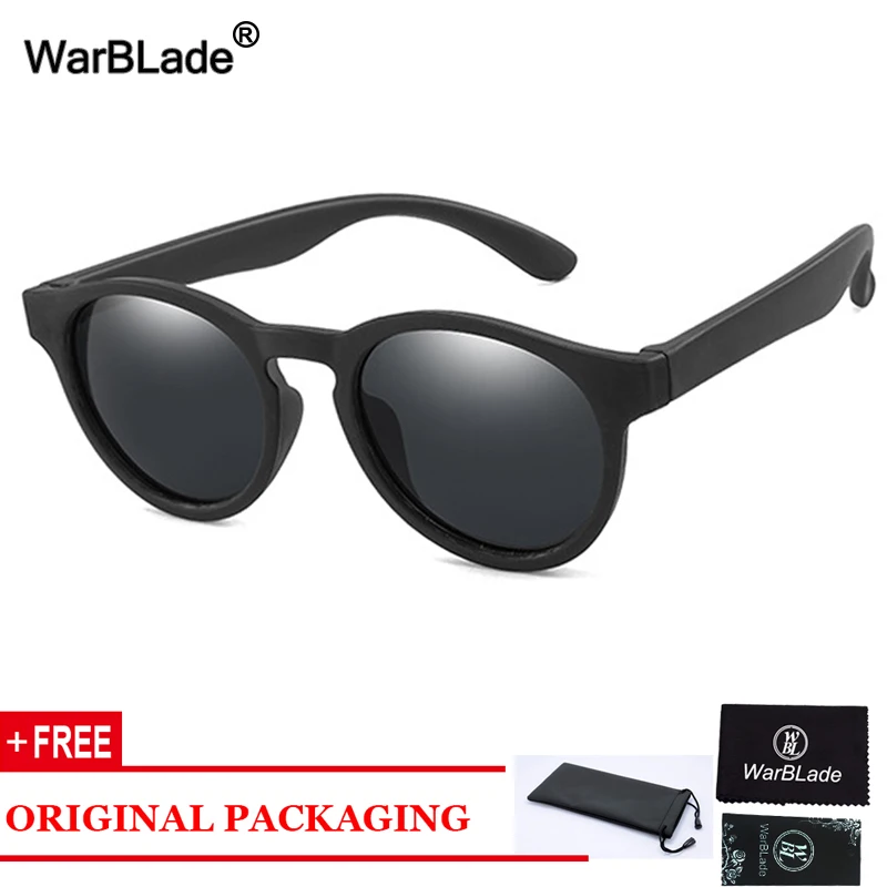 Круглые детские поляризационные солнцезащитные очки WarBlade для мальчиков и