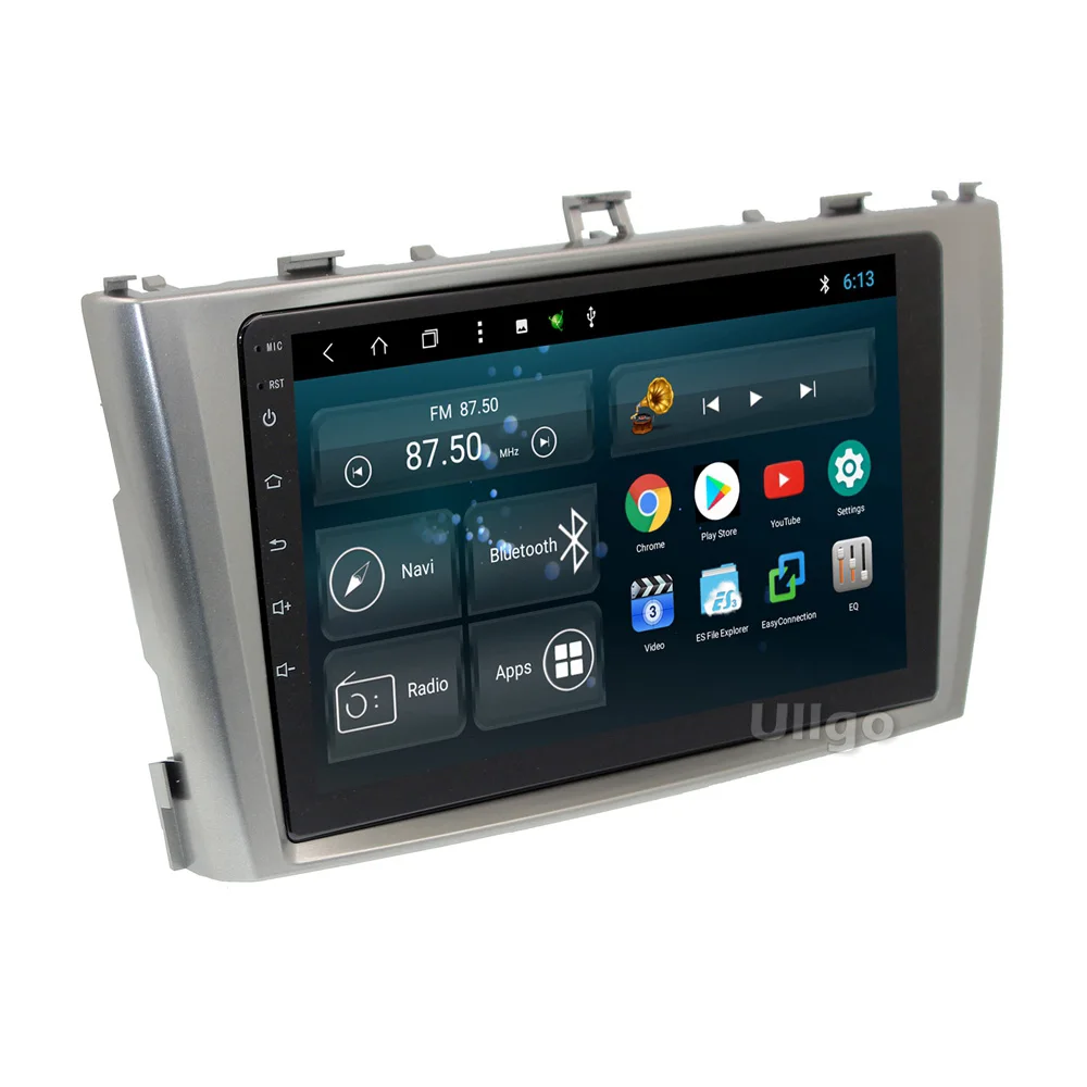 9 дюймов Android автомобильный DVD GPS для Toyota Avensis 2011 + Авто радио мультимедиа Navi лента