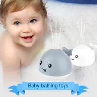 electric light induction spray ball baby bath toy luminous water ball shower toys water spray toys bm88