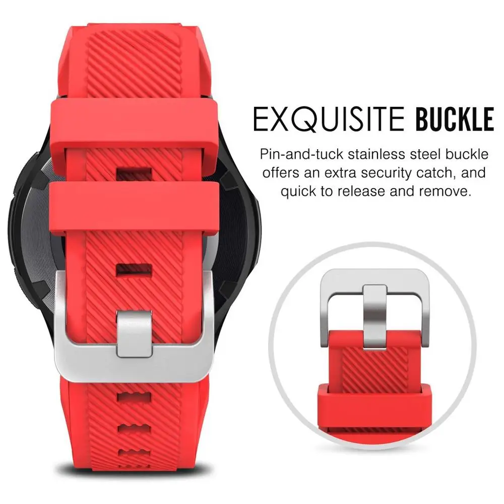 

Colorful Watch Band Strap for Xiaomi Huami Amazfit Pace Silicone Bracelet Wrist band for Amazfit 2/2S Stratos pace watch Strap