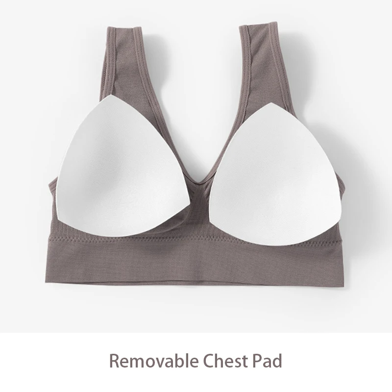 

Summer Female Hollow Out Bra Breathable Fitness Sports Bra Tops Seamless Large Size Underwear Female Set Nylon Woman Lingerie