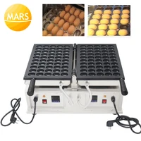 commercial electric baby castella machine baker non stick 50pcs egg bubble waffle maker eggettes puff cake iron maker machine