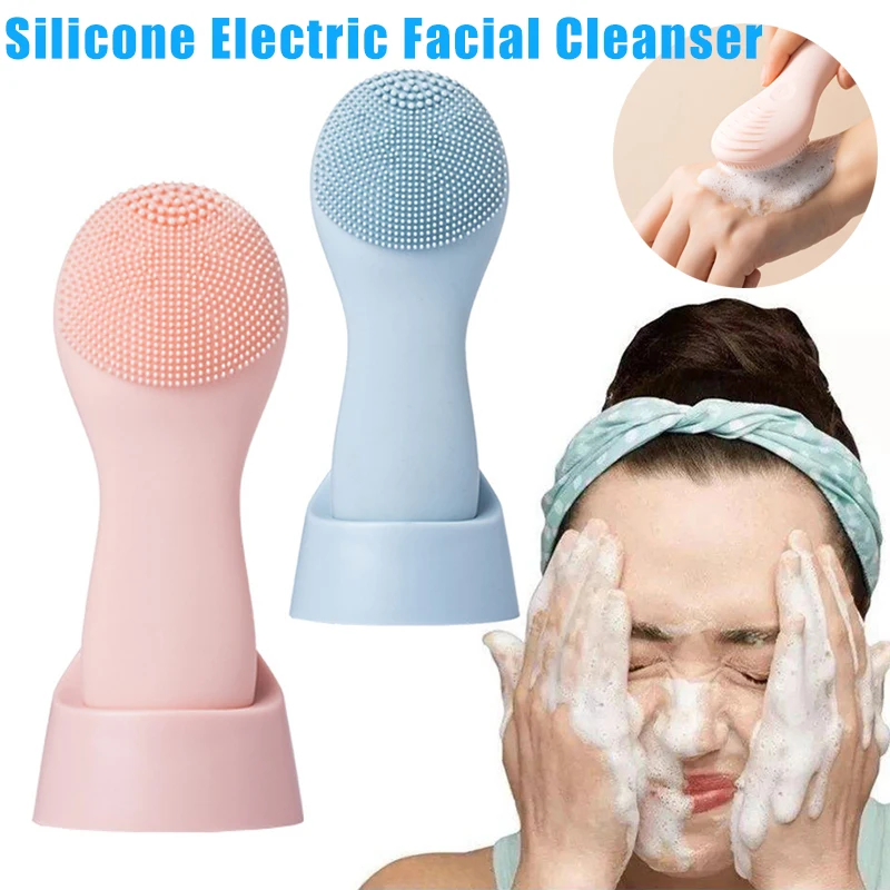 

Высокое качество Безупречный уход за лицом силиконовая щетка для чистки лица электрическая шайба для лица для девушек и женщин