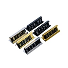 Алюминиевый каркас, комбинированный ценник, регулируемый держатель для бирок кубики с цифрами, для мебели, одежды, сотового телефона